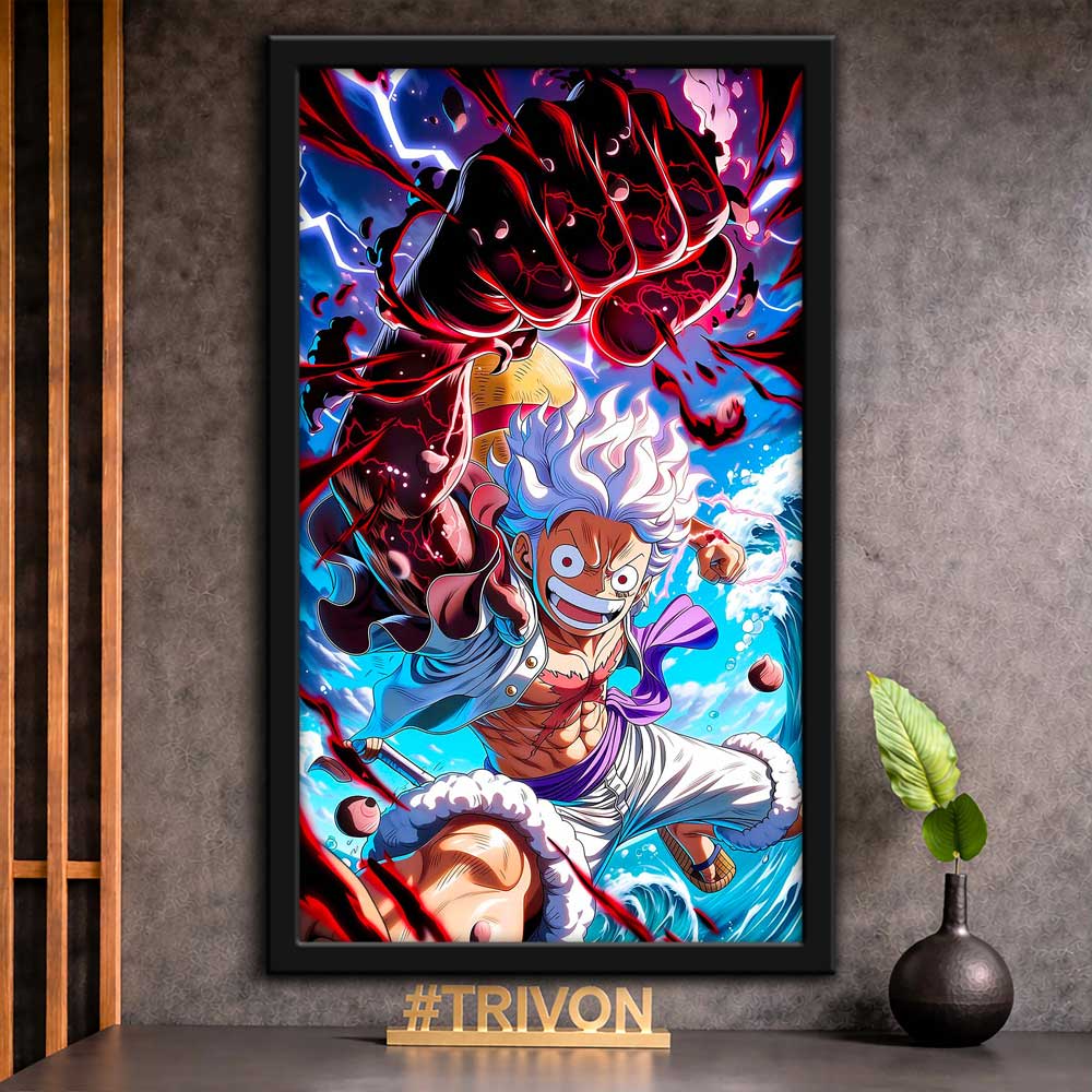 Gear 5 Anime Power Wall Frame #0015