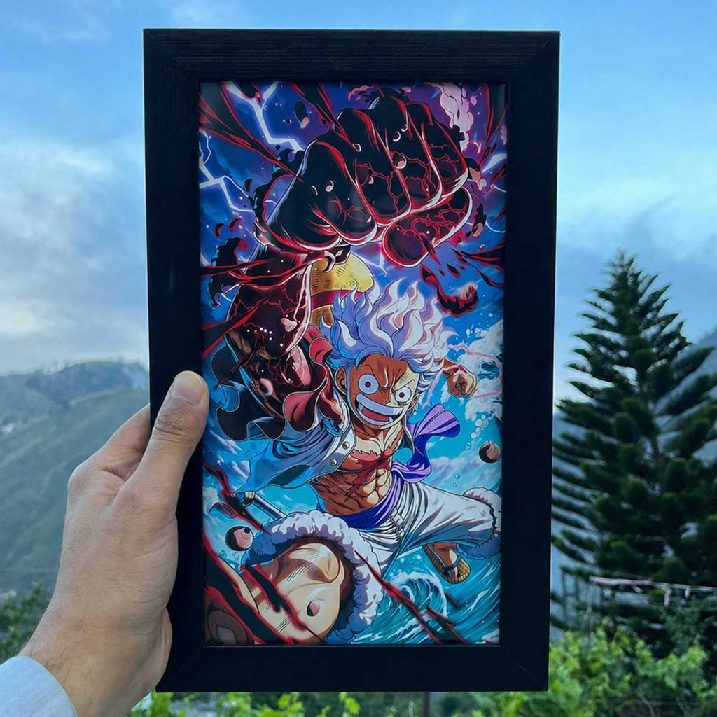 Gear 5 Anime Power Wall Frame #0015