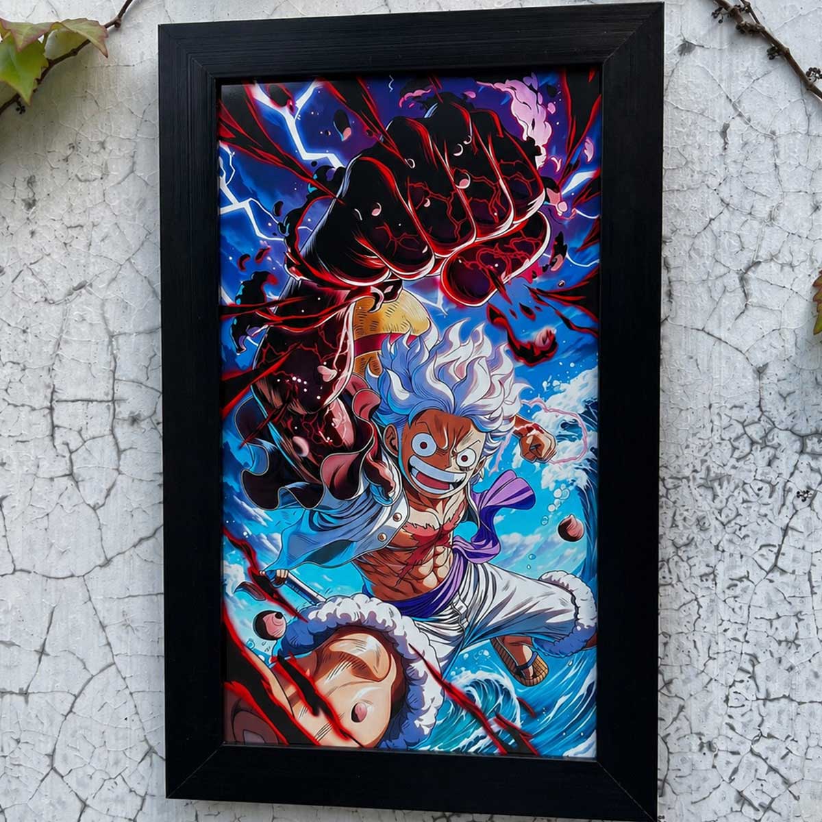 Gear 5 Anime Power Wall Frame #0015
