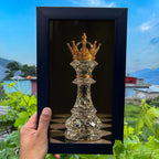 Royal Chess King Wall Frame #0024