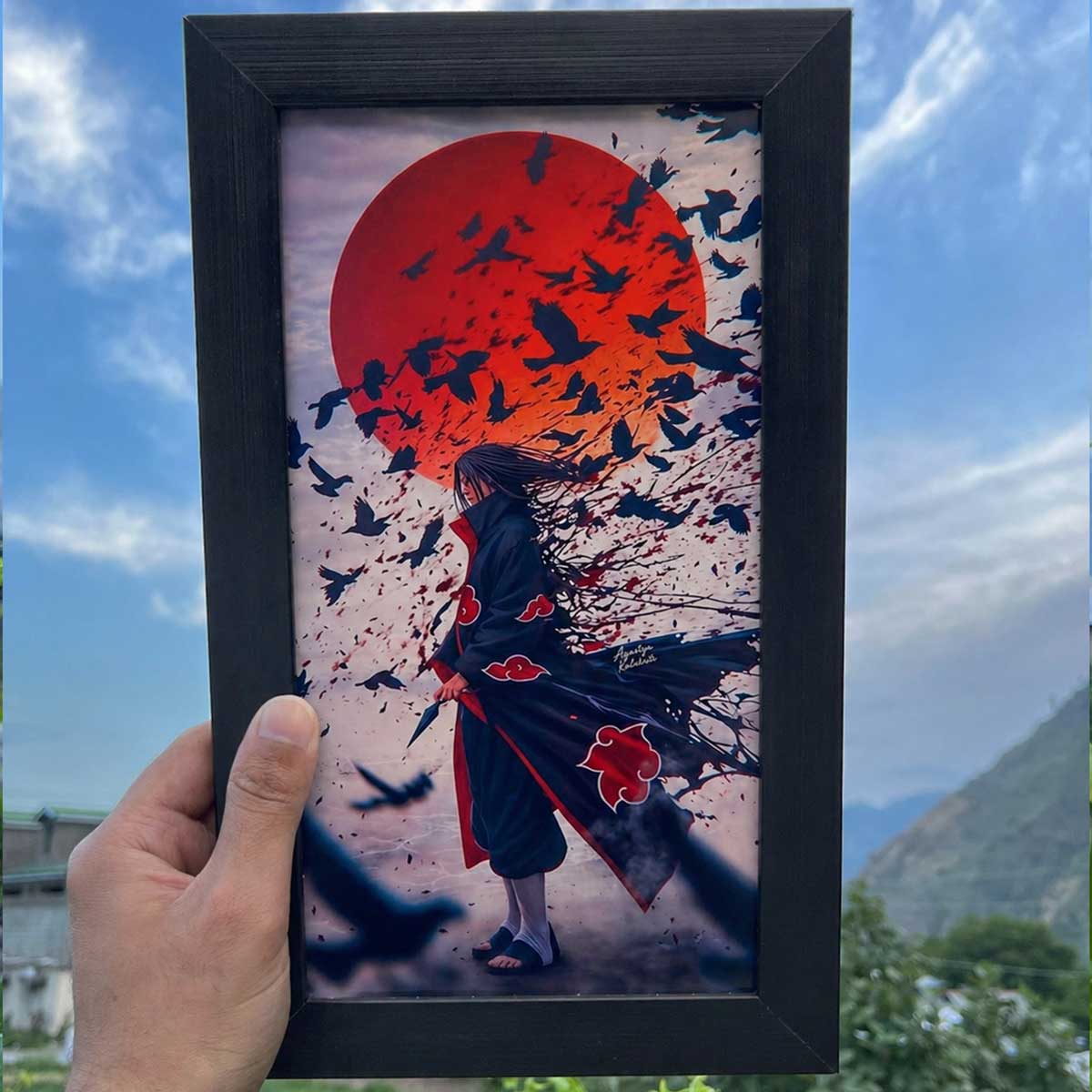 Itachi Uchiha Wall Frame #0039