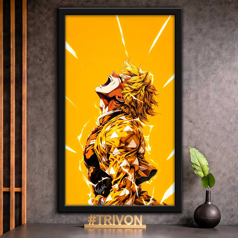 Zenitsu Agatsuma Wall Frame #0040
