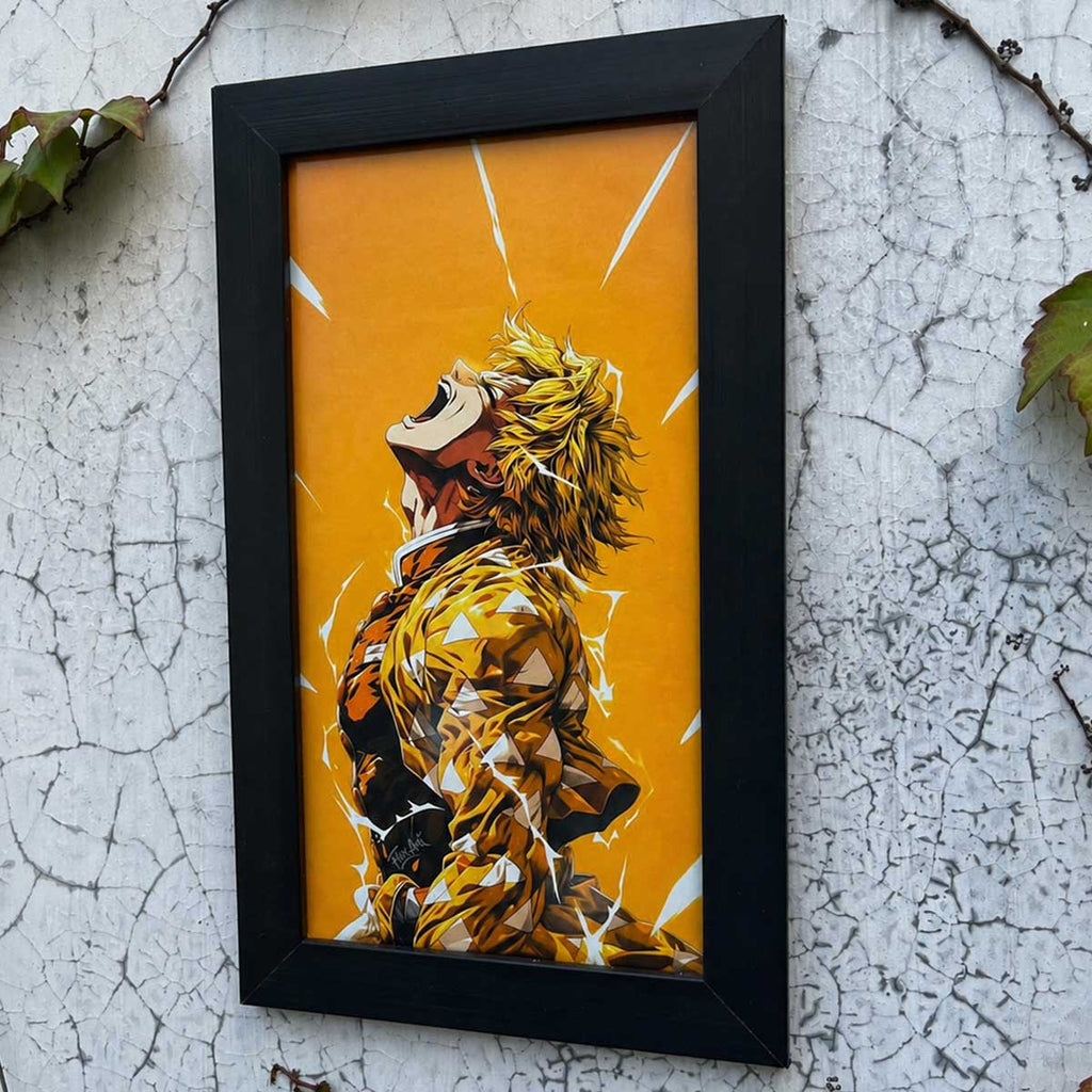 Zenitsu Agatsuma Wall Frame #0040