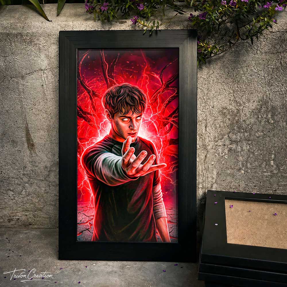 Scarlet Power Awakening Wall Frame #0047