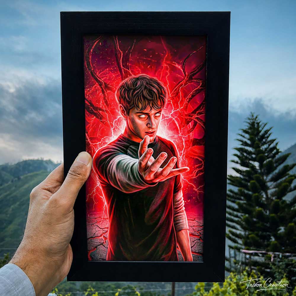 Scarlet Power Awakening Wall Frame #0047