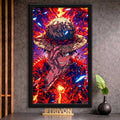 Luffy Inferno Awakening Wall Frame #0049