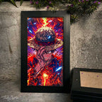 Luffy Inferno Awakening Wall Frame #0049
