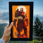 Kratos Warrior Spirit Wall Frame #0051