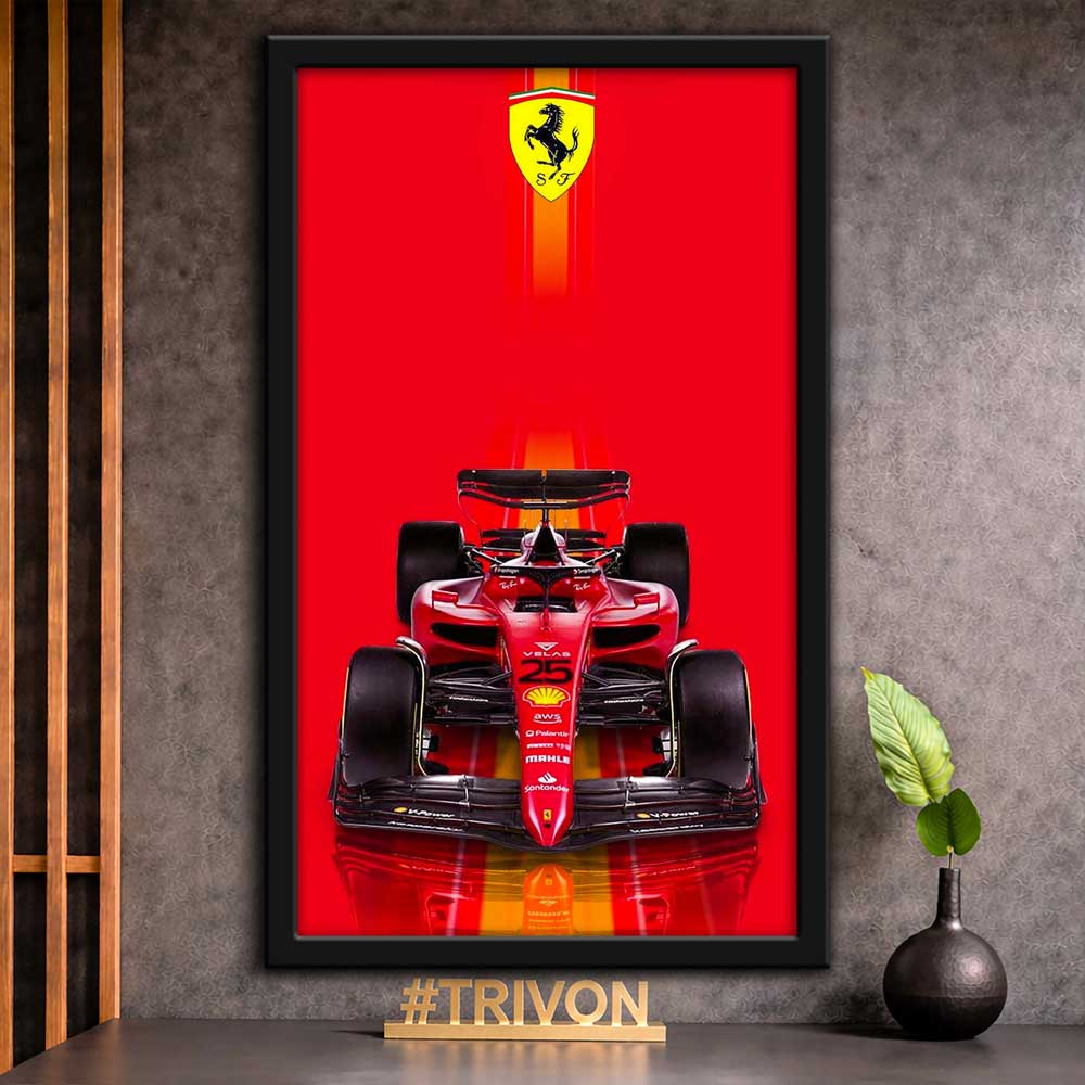 Ferrari Formula Racing Wall Frame #0054
