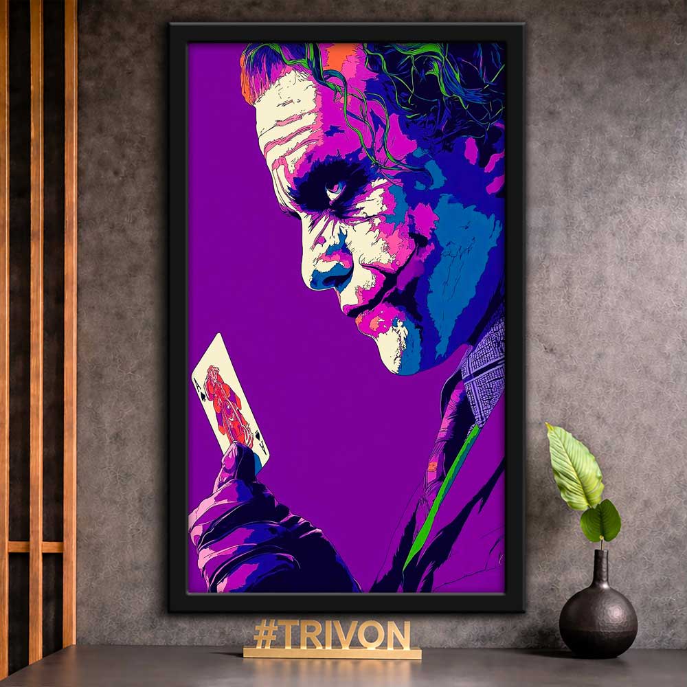Joker's Wild Wall Frame #0056