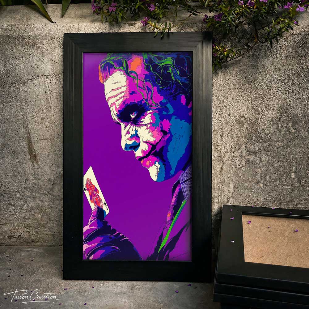 Joker's Wild Wall Frame #0056