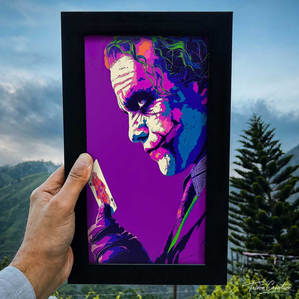 Joker's Wild Wall Frame #0056
