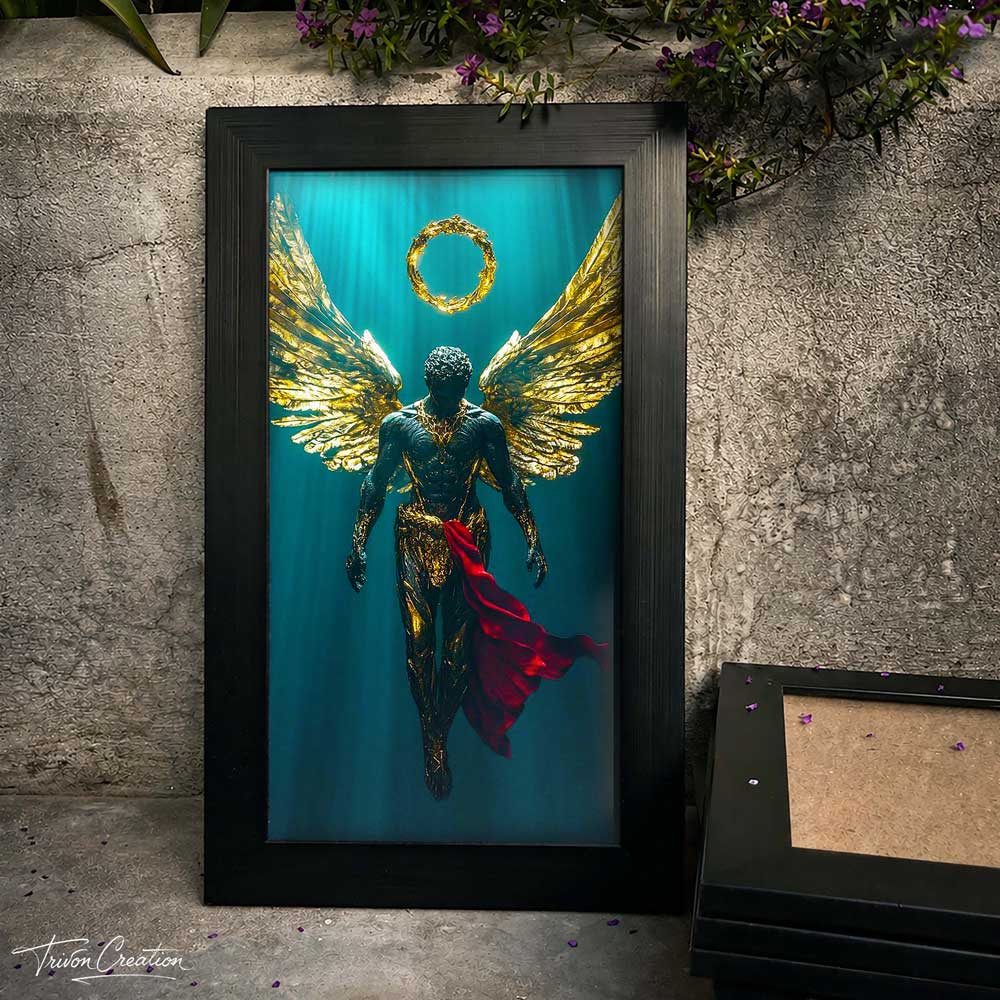 Celestial Guardian Wall Frame #0057