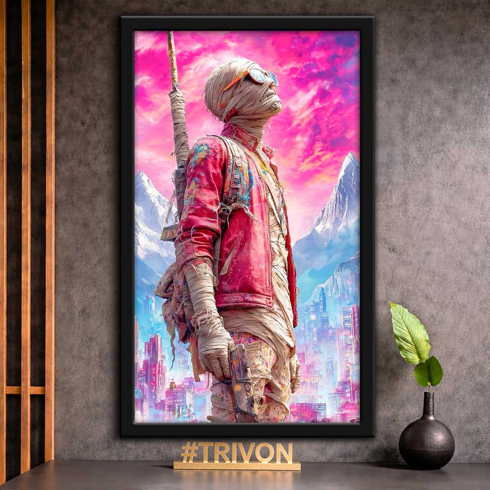 Neon Nomad Wall Frame #0058