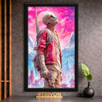 Neon Nomad Wall Frame #0058