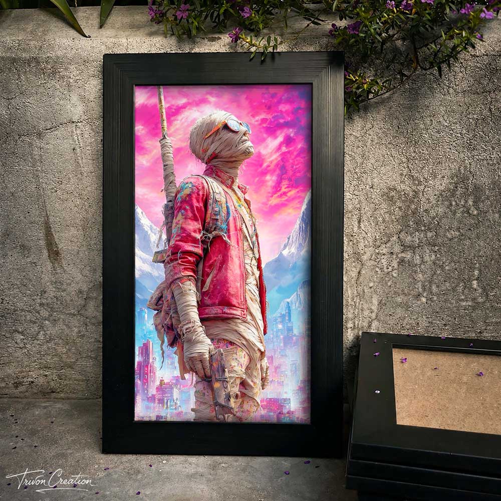 Neon Nomad Wall Frame #0058