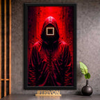 Crimson Enigma Wall Frame #0059