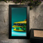 Retro BMW M3 E30 Wall Frame #0063