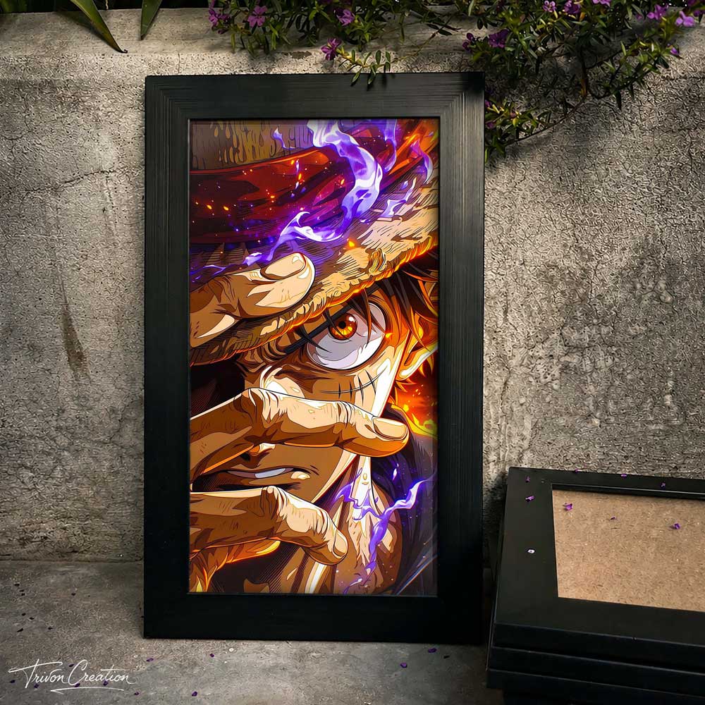 Monkey D. Luffy Power Awakening Wall Frame #0064