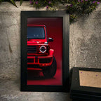 Red Luxury SUV Wall Frame #066