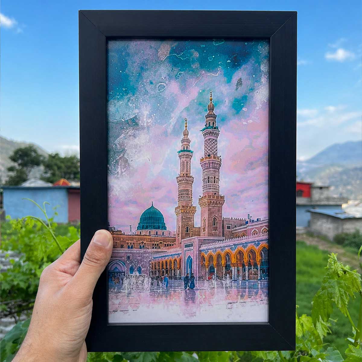 Masjid e Nabawi Wall Frame #007