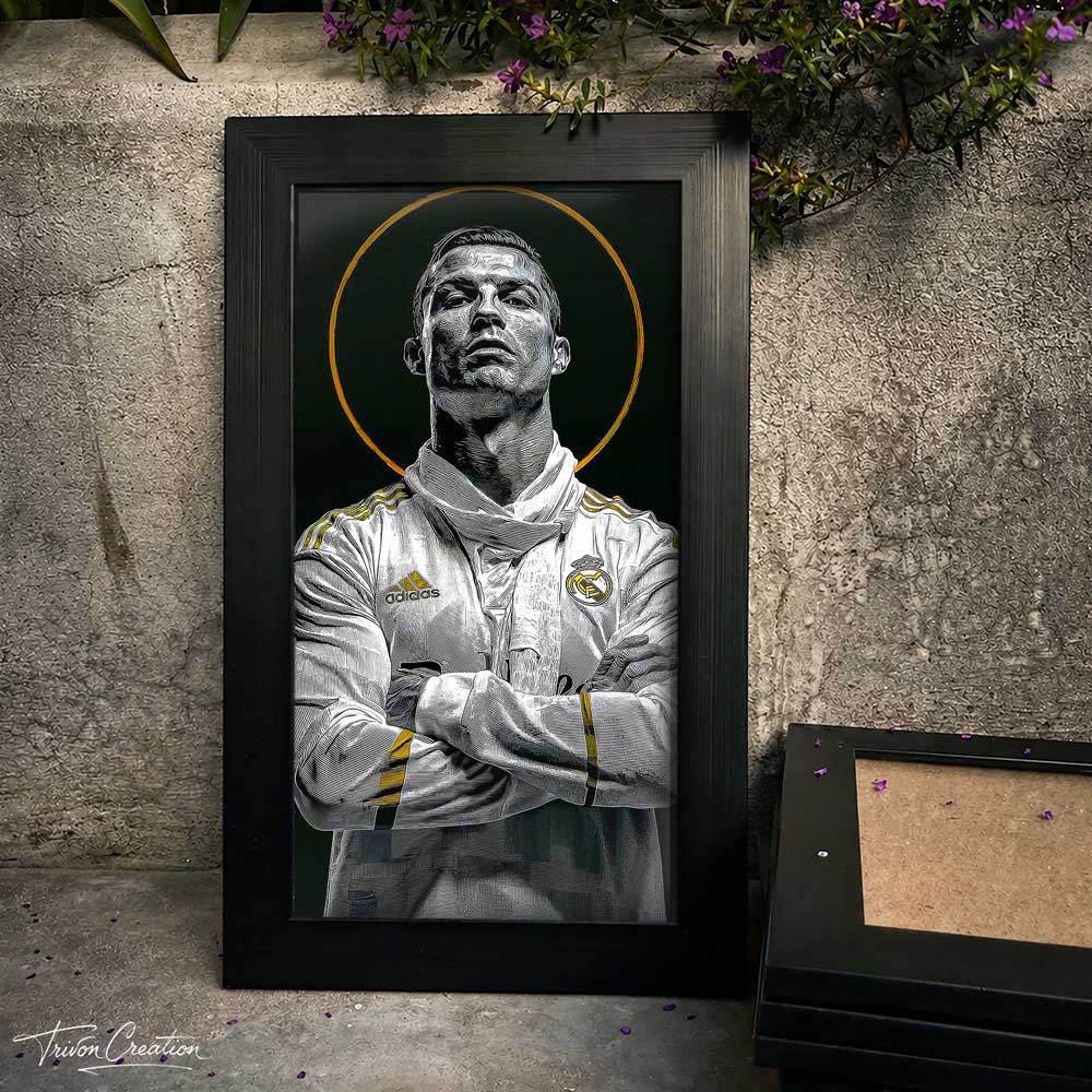 Cristiano Ronaldo Legacy Wall Frame #0070
