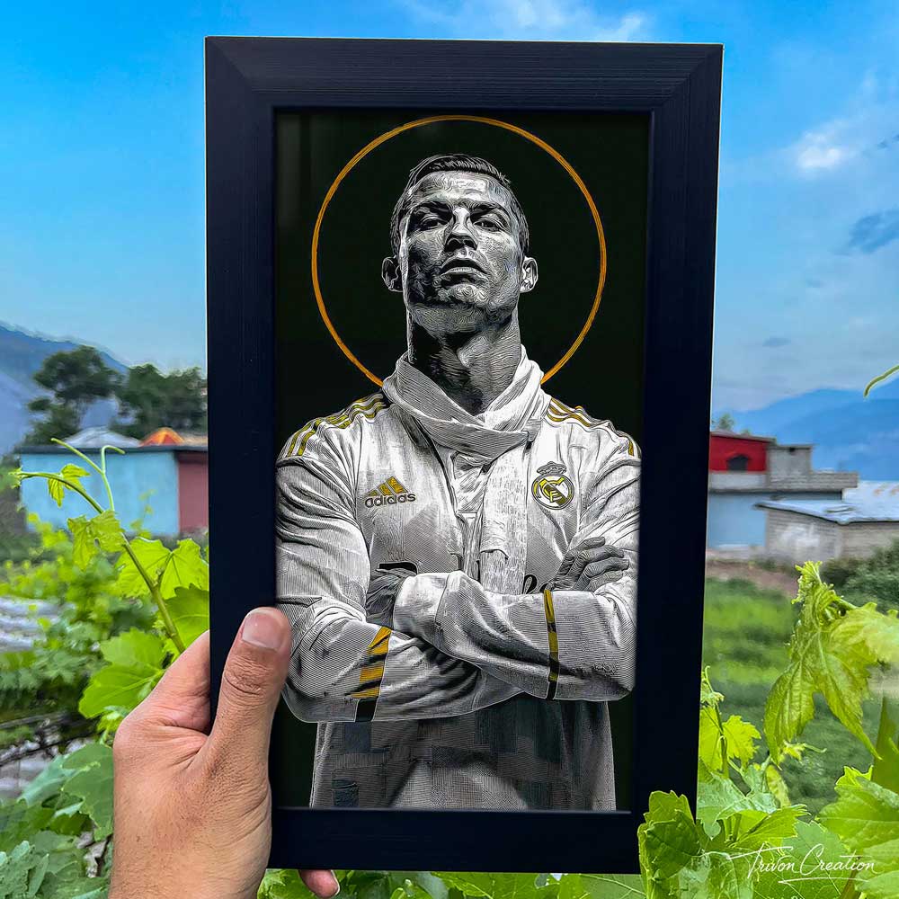 Cristiano Ronaldo Legacy Wall Frame #0070