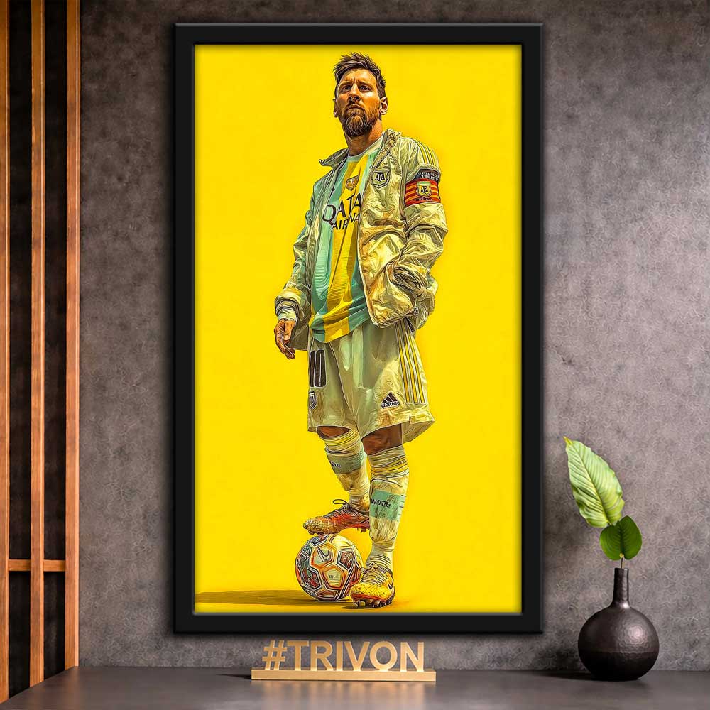 Lionel Messi Golden Era Wall Frame #0071
