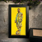 Lionel Messi Golden Era Wall Frame #0071