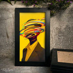 Abstract Mind Flow Wall Frame #0072