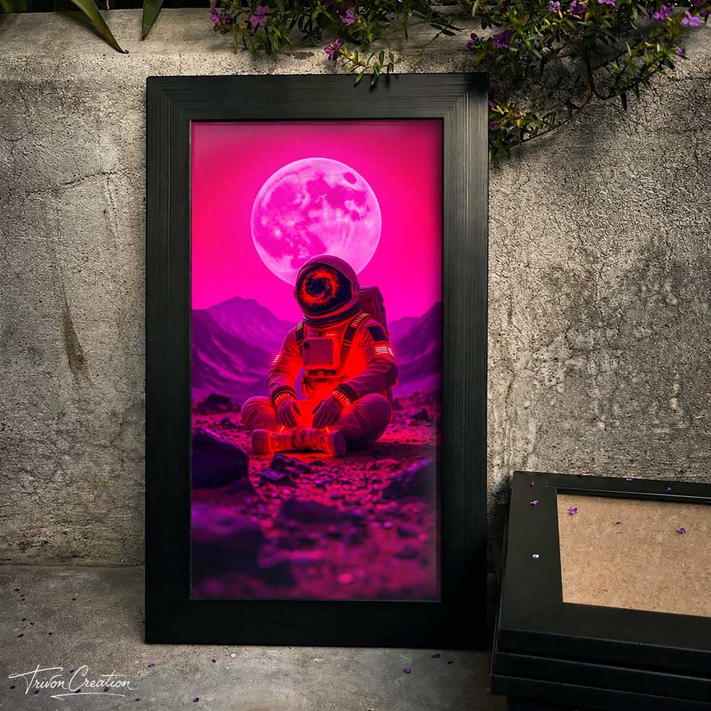 Moonbound Dreamer Wall Frame #0074