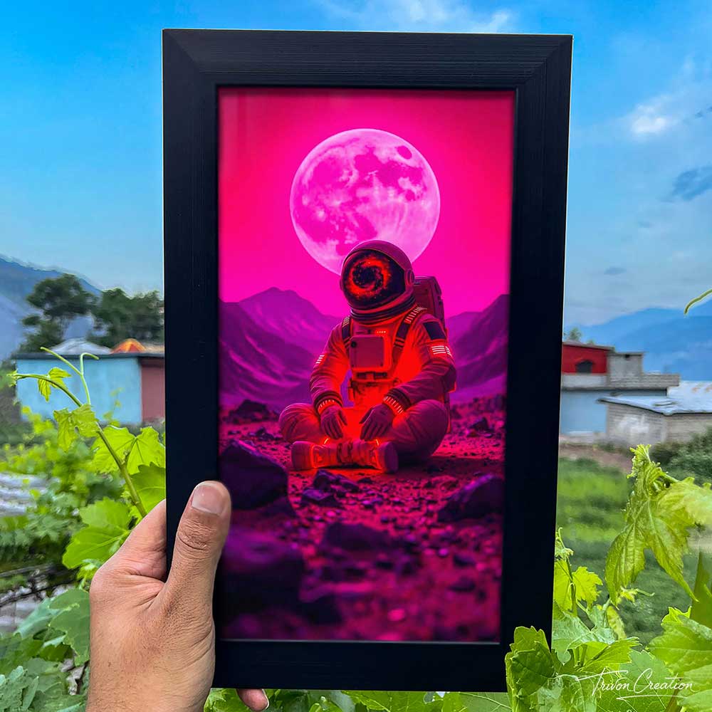 Moonbound Dreamer Wall Frame #0074