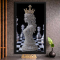 Queen's Gambit Luxury Wall Frame #0075