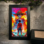 Monkey D. Luffy Epic Anime Wall Frame #0089