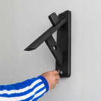 Motorcycle Helmet Wall Mount Organizer with Key Hook